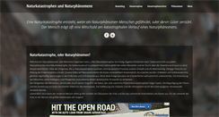 Desktop Screenshot of naturkatastrophen.mobi
