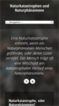 Mobile Screenshot of naturkatastrophen.mobi