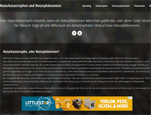 Tablet Screenshot of naturkatastrophen.mobi